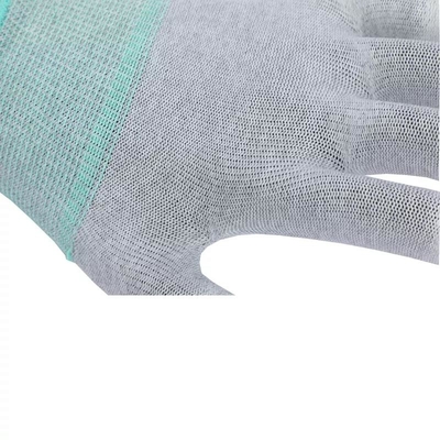 Kohlenstoff-Faser strickte PU-Fingerspitze, die überzogener antistatischer Spitzensitz ESD beständige Handschuh-Elektronik-Funktion schnitt