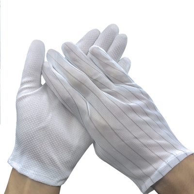 Nylonpolyurethan-Palme passte überzogene Sicherheits-Handarbeits-Handschuh PU eintauchte statischen ESD-Antihandschuh