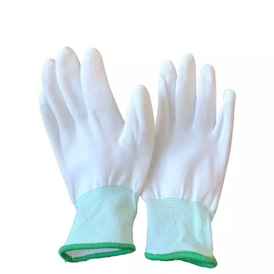 Elektronische Arbeit PUs statischer Esd-Antihandschuh mit PVC Dot Coated
