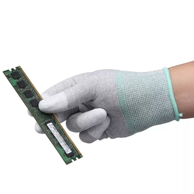 Der Cleanroom, der statische hitzebeständige Handschuhe AntipU bearbeitet, beschichtete
