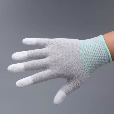 Der Cleanroom, der statische hitzebeständige Handschuhe AntipU bearbeitet, beschichtete