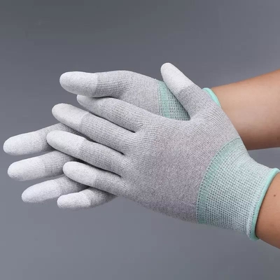 Der Cleanroom, der statische hitzebeständige Handschuhe AntipU bearbeitet, beschichtete