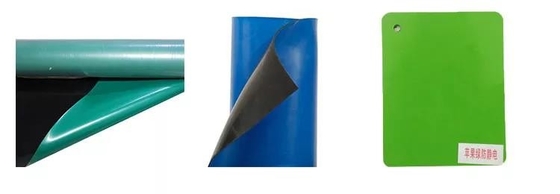 Elektronische Herstellungsservices ESD-Tabellen-Matte 120cm x 60cm blaues schwarzes Grey Green