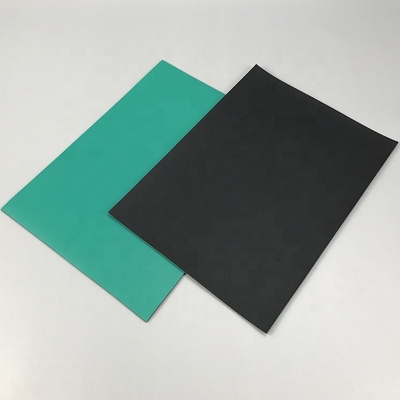 Blaue grüne schwarze 2mm 3mm elektrostatische Haut ESD Gummi-Mat For Workbench