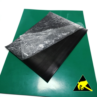 Blaue grüne schwarze 2mm 3mm elektrostatische Haut ESD Gummi-Mat For Workbench