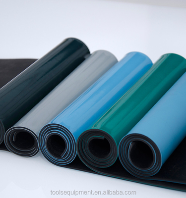 Fertigen Sie Tabelle Gummi-Fertigungsstraße ESD Mat Ground Antistatic For Electronic besonders an