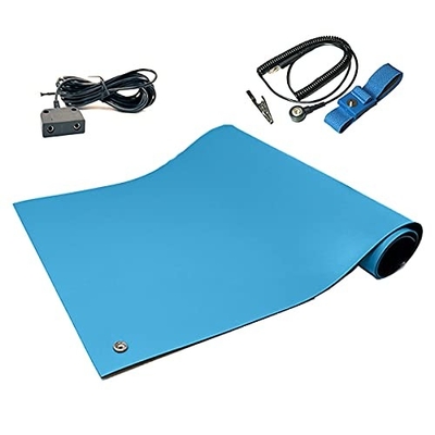 Grüner Anti- Ermüdungs-Boden ESD Gummi-Mat For Factory Cleanroom