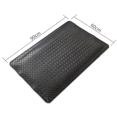 Schwarzer und gelber antistatischer leitfähiger Cleanroom ESD-Antiermüdung Mat With Lock