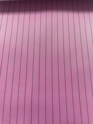 Leitfähige 5mm/4mm Gitter-/Streifen-Gewebe blauen statischen ESD-Gewebe antistatischen Anticleanroom-