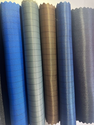 5 mm Streifen-ESD-Gewebe, Reinraum-Antistatik-freies Polyester-ESD-Sicherheits-Antistatik-Gewebe