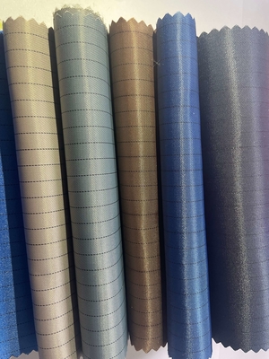 5 mm Streifen-ESD-Gewebe, Reinraum-Antistatik-freies Polyester-ESD-Sicherheits-Antistatik-Gewebe