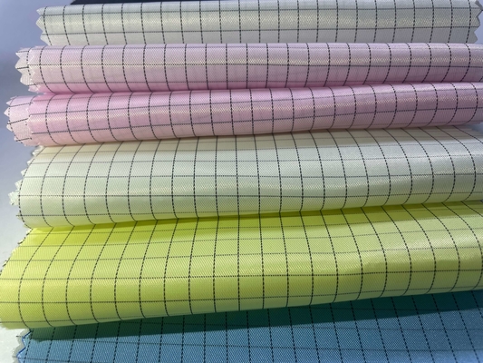 5 mm Streifentuch aus antistatischem Polyester, leitfähiges Reinraumtuch, antistatisches ESD-Gewebe