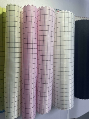 5 mm Streifentuch aus antistatischem Polyester, leitfähiges Reinraumtuch, antistatisches ESD-Gewebe