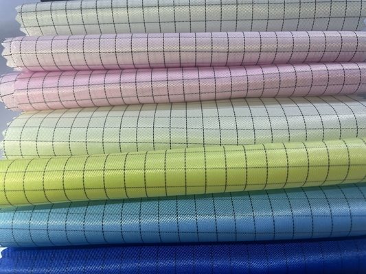 Polyester/Baumwollestatische ESD-Antigewebe weißes 100d*100d