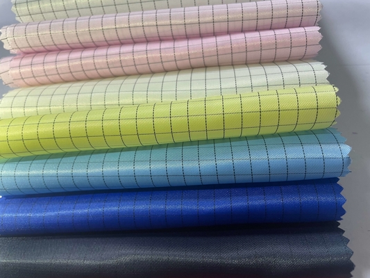 Polyester/Baumwollestatische ESD-Antigewebe weißes 100d*100d