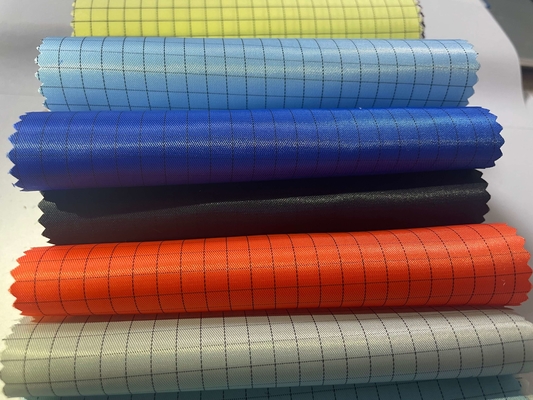 Industrielles, fusselfreies, antistatisches ESD-Gewebe aus Polyester in verschiedenen Farben