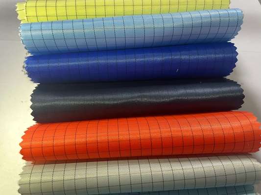 Industrielles, fusselfreies, antistatisches ESD-Gewebe aus Polyester in verschiedenen Farben