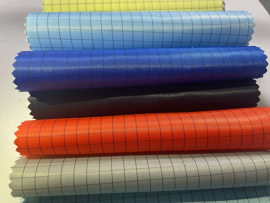 Industrielles, fusselfreies, antistatisches ESD-Gewebe aus Polyester in verschiedenen Farben