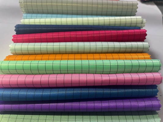Statische Cleanroom-antistatische Antiarbeitskleidungs-Funktionsgewebe ESD-Gewebe-Twill-Gewebe TC 65/35