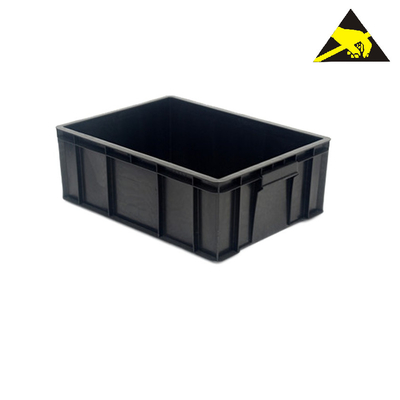 Recyclebare Packmaschine ESD Tote Antistatic Storage Box Esd PWB-Behälter für elektronische Werkstätten