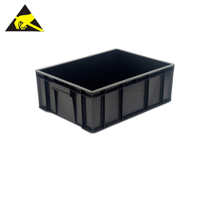 Recyclebare Packmaschine ESD Tote Antistatic Storage Box Esd PWB-Behälter für elektronische Werkstätten