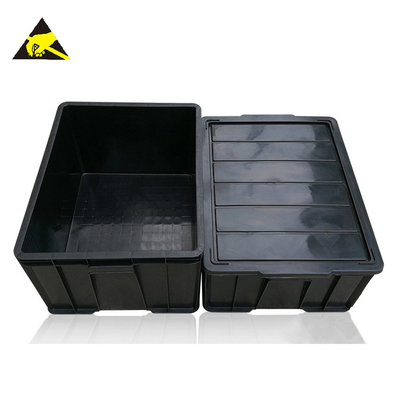 Wettbewerbsfähiger Großhandelspreis antistatischer Cleanroom-Kasten antistatische leitfähige Teiler Esd-PWBs Tray Esd Safe Bins With