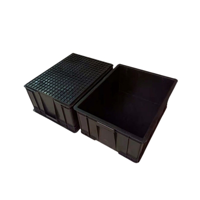 Esd runzelte Kasten-Plastikbehälter ESD antistatisches PWB, das Esd transparenten Tray Anti Static Storage Boxes für PWB verpackt