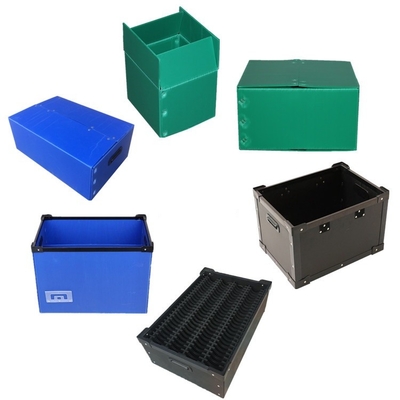 Elektronisches Bauelement-Speicher Esd Tray Plastic Esd Pcb Tray ESD runzelte Karton-antistatischen Kasten PVC-Schwarz-Behälter
