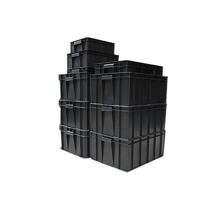 Pp.-antistatische Teilspeicher ESD-Behälter-Tray Pallet Bin Anti-Static Conductive-Kästen