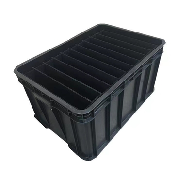 Kleines ESD sicheres Plastik packt 350*265*125mm statischer Antibehälter-glatte Laminierung ein