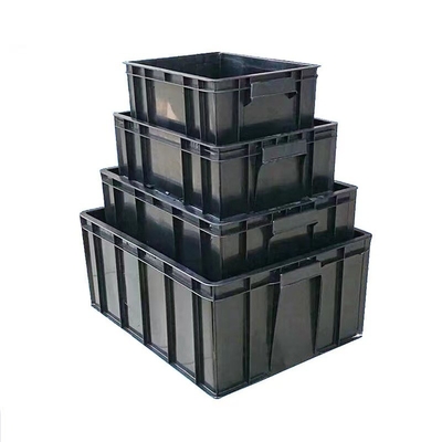 Kleines ESD sicheres Plastik packt 350*265*125mm statischer Antibehälter-glatte Laminierung ein