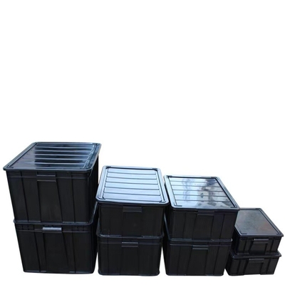 Kleines ESD sicheres Plastik packt 350*265*125mm statischer Antibehälter-glatte Laminierung ein