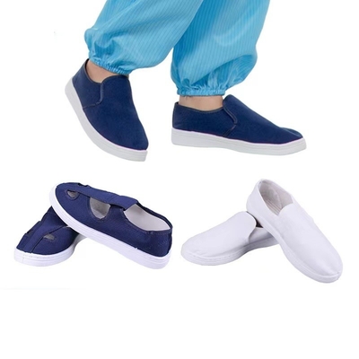 Cleanroom Breathable statischer ANTIESD beschuht weiße ESD-Sicherheits-Schuhe