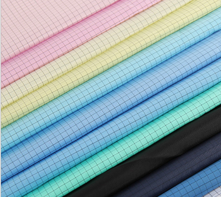 Gitter-Polyester ESD-Antigewebe der leitfähiger Cleanroom-statische Gewebe5mm