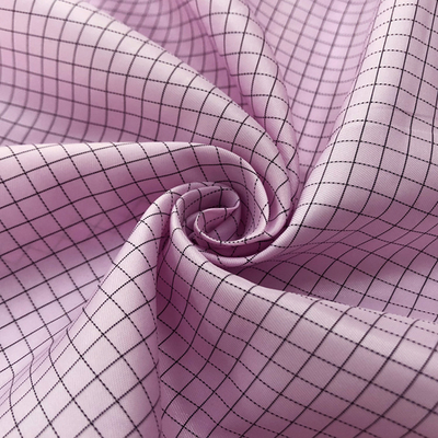 Gitter des Polyester-5mm statischer ESD-Gewebe-Taft-Antistreifen für ESD-Kleid