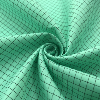Gitter des Polyester-5mm statischer ESD-Gewebe-Taft-Antistreifen für ESD-Kleid