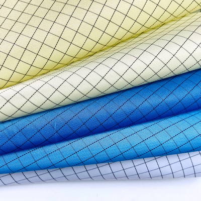Gitter des Polyester-5mm statischer ESD-Gewebe-Taft-Antistreifen für ESD-Kleid