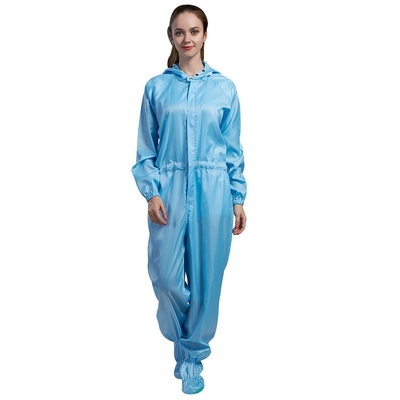 Damen-statische Antijacken ESD-bequeme Arbeitshosen des cleanroom-250g