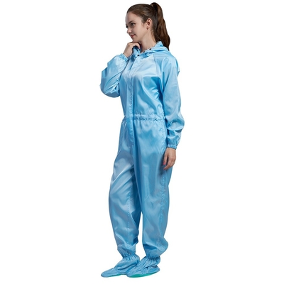 Damen-statische Antijacken ESD-bequeme Arbeitshosen des cleanroom-250g