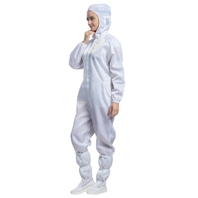5mm Gitter-statischer Kleider-Polyester-Baumwollreinraum-Antikittel