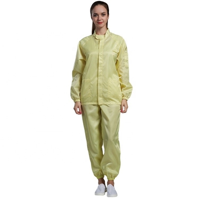 Verschiedenes sicheres Kittel-Polyester-antistatische Arbeitskleidung Farbe-ESD