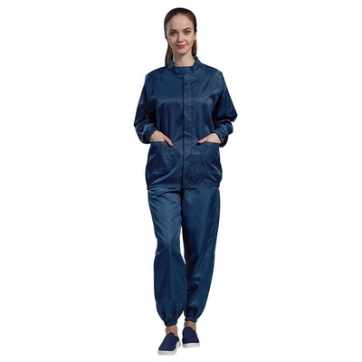 Verschiedenes sicheres Kittel-Polyester-antistatische Arbeitskleidung Farbe-ESD