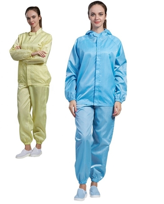 Medizinischer statischer Laborkittel-Antistaub beständiger Unisex-ESD-Laborkittel
