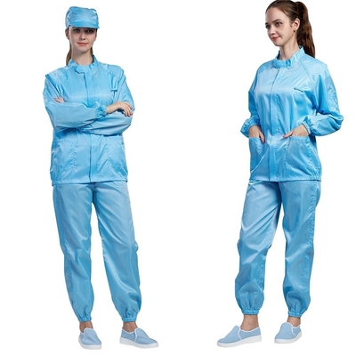 Sommer-elektronischer statischer Anzug ESD-Anticleanroom-steriler Laborkittel