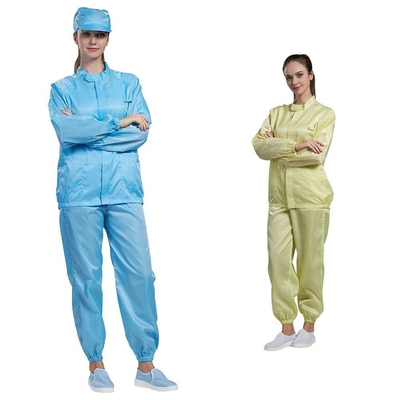 Kittel-Baumwollantilaborkittel Cleanroom ESD statischer Kleid52*34*54cm