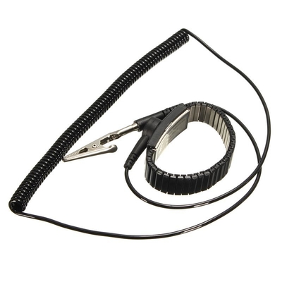 Justierbarer statisch Elektrizitäts-Armband-Handantiboden-drahtloses Clip ESD