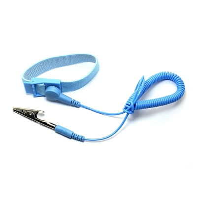1.8m verstellbare statische ESD Antikrokodilklemme Handgelenk-Bügel-Schutz-Elastic LEKO