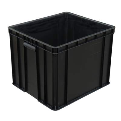 Elektronisches ESD-sicheres Plastikkästen SMT-Gestell schwarze Verpackenkästen PWBs