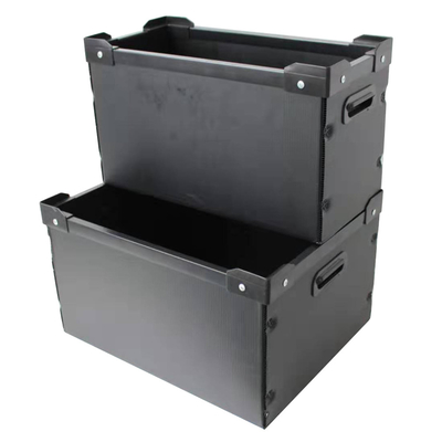 Schwarzer wasserdichter Spulen-Speicher-Band-Halter des ESD-Plastikbehälter-Kasten-SMD