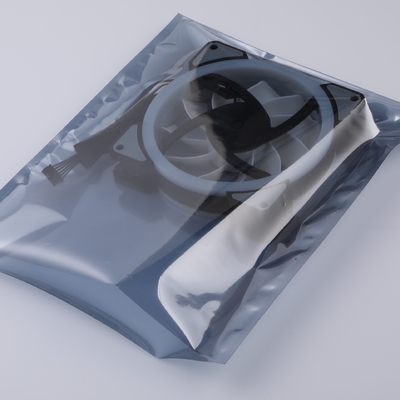 0.075mm ESD statischer Paket Antireißverschluss-offene hintere Aluminiumdichtung